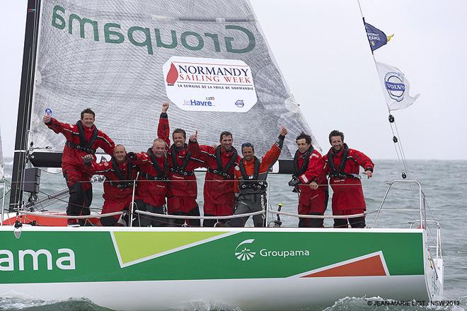 2013 Normandy Sailing Week - Franck Cammas, Groupama Sailing Team © Jean-Marie Liot